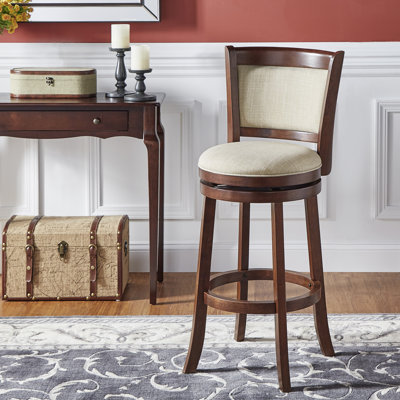 Leda swivel bar & counter stool andover mills seat height sale